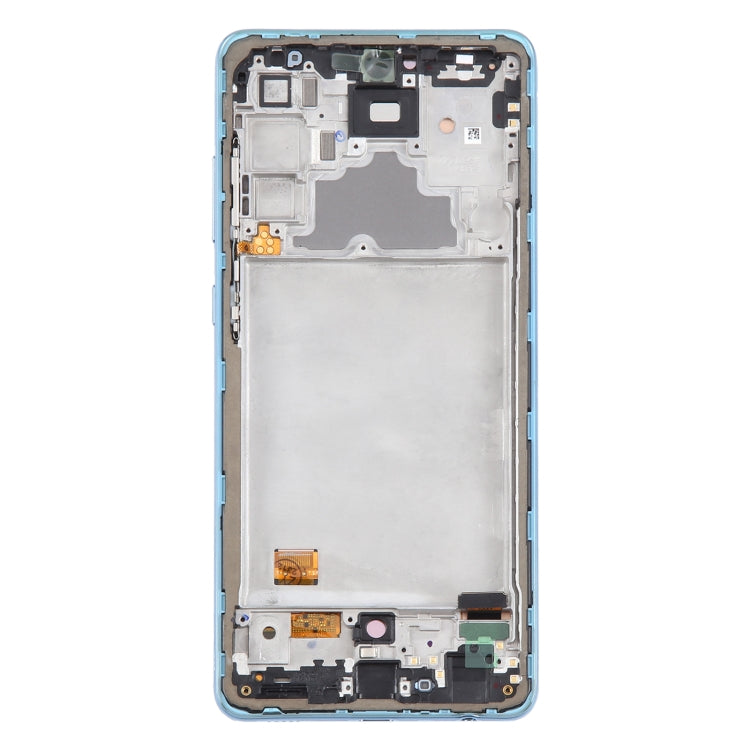 For Samsung Galaxy A72 4G SM-A725 6.43 inch Original LCD Screen Digitizer Full Assembly with Frame, For Samsung Galaxy A72 4G 6.43 inch(OLED)