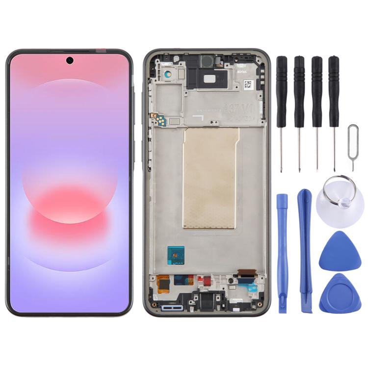 For Galaxy A37 SM-A376B 6.62 inch OLED LCD Screen Digitizer Full Assembly with Frame, For Galaxy A37 6.62 inch(OLED), For Galaxy A37(OLED)