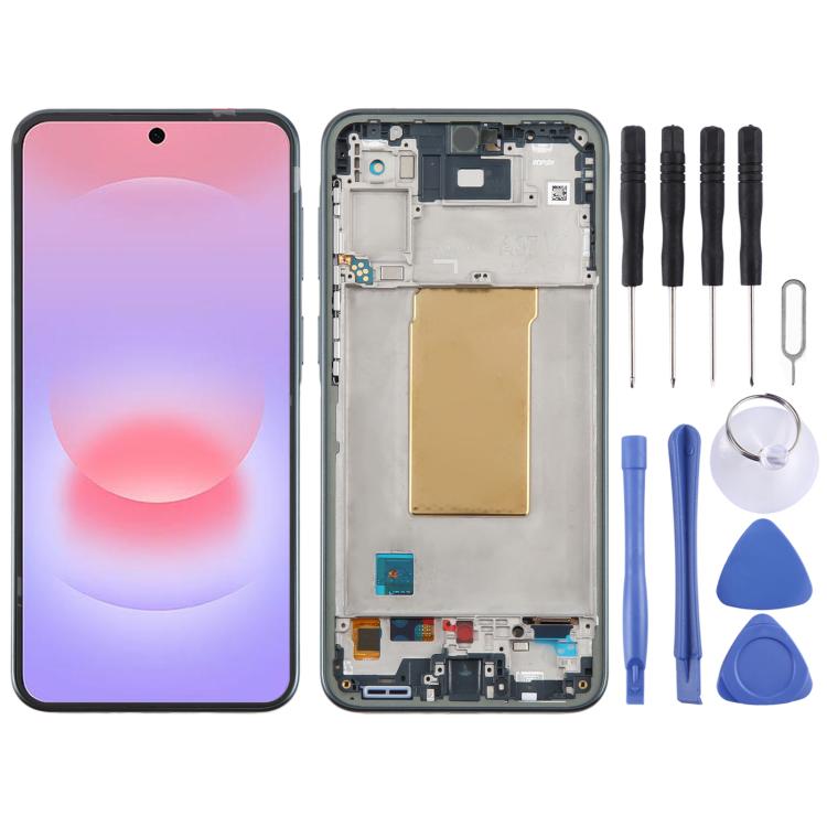 For Galaxy A37 SM-A376B 6.62 inch OLED LCD Screen Digitizer Full Assembly with Frame, For Galaxy A37 6.62 inch(OLED), For Galaxy A37(OLED)