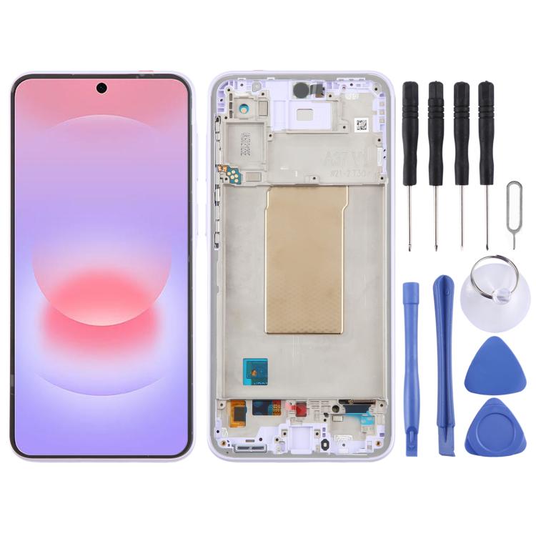For Galaxy A37 SM-A376B 6.62 inch OLED LCD Screen Digitizer Full Assembly with Frame, For Galaxy A37 6.62 inch(OLED), For Galaxy A37(OLED)