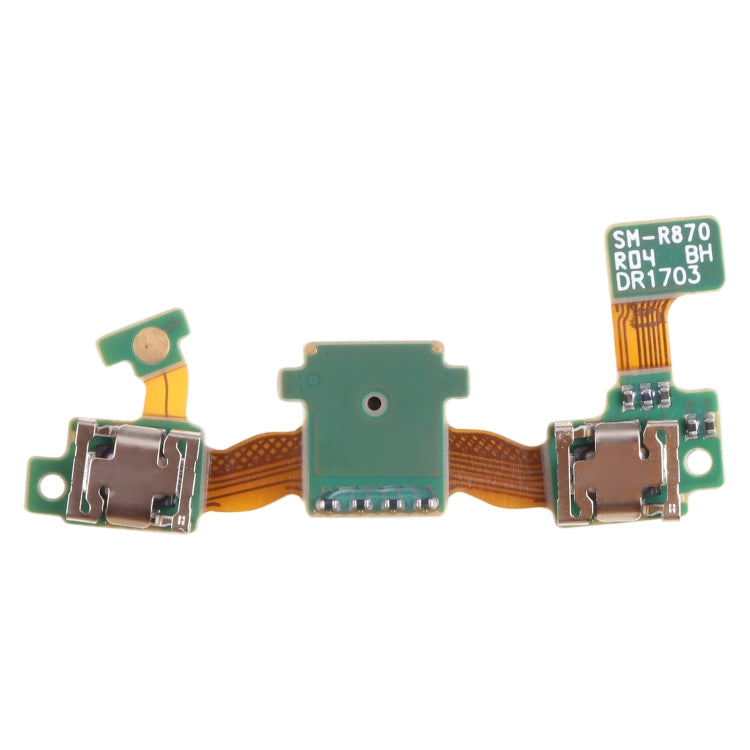 Original Power + Return + Microphone Flex Cable For Samsung Galaxy Watch4 44mm SM-R870 R875, For Samsung Galaxy Watch4 44mm