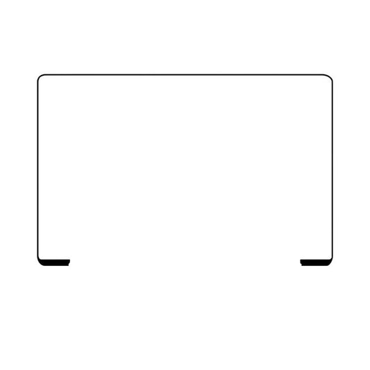 For MacBook Pro 13 inch A1708 A2159 A2251 A2338 A2289 2019-2022 Display Ring Bezel Frame Rubber, A1708 A2159 A2251 A2338 A2289 2019-2022