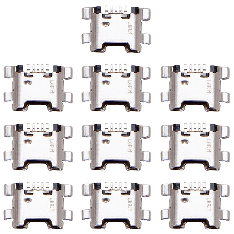 10 PCS Charging Port Connector for Huawei Y5 Lite (2018), For Huawei Y5 Lite (2018)