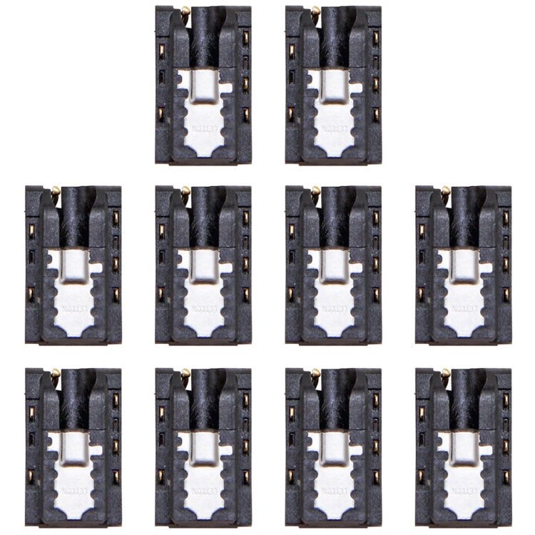 10 PCS Earphone Jack for Huawei Y6 Prime 2018, For Huawei Y6 Prime 2018