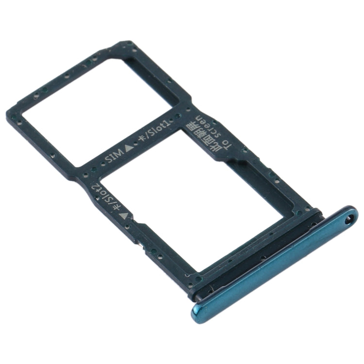 SIM Card Tray + SIM Card Tray / Micro SD Card Tray for Huawei Enjoy Z 5G, For Huawei Enjoy Z 5G