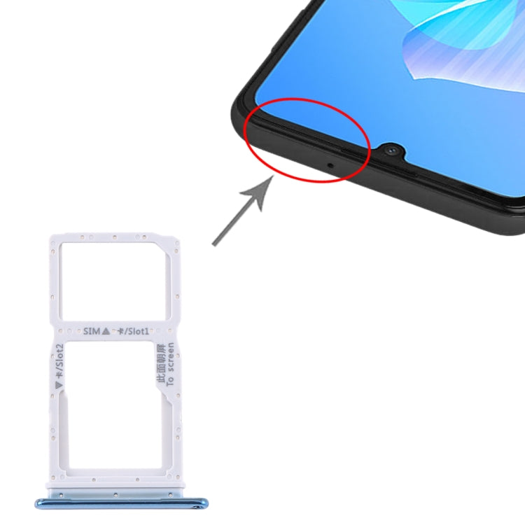 SIM Card Tray + SIM Card Tray / Micro SD Card Tray for Huawei Enjoy Z 5G, For Huawei Enjoy Z 5G