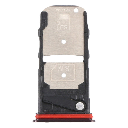 SIM Card Tray + Micro SD Card Tray for Motorola Moto Edge+, For Motorola Moto Edge+(Purple), For Motorola Moto Edge+
