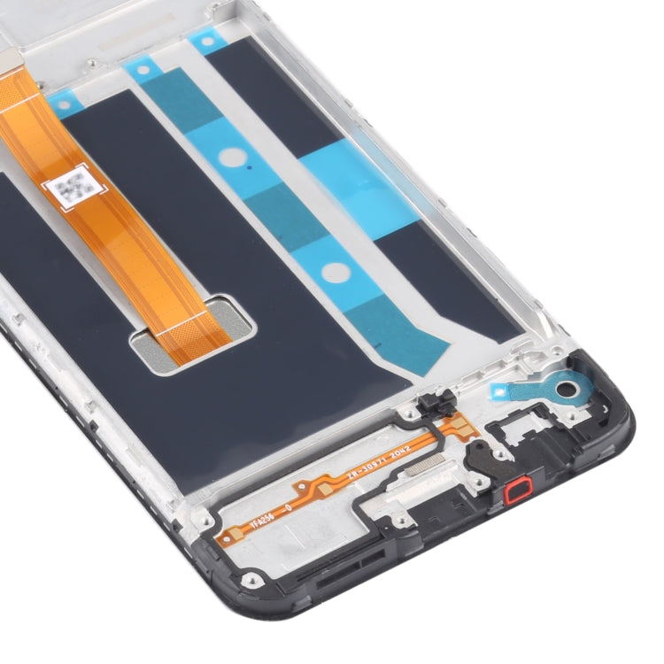 Original LCD Screen and Digitizer Full Assembly With Frame for OPPO A15 / A15S / A35 / A16K CPH2185 CPH2179 PEHM00, For OPPO A15