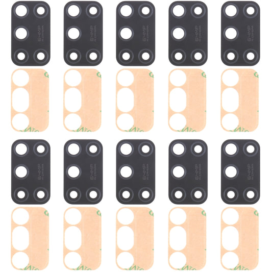 For OPPO Realme 7i  RMX2103 10pcs Back Camera Lens, For OPPO Realme 7i