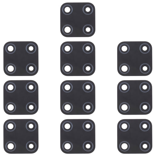 For OPPO Realme C12 RMX2189 10pcs Back Camera Lens, For OPPO Realme C12