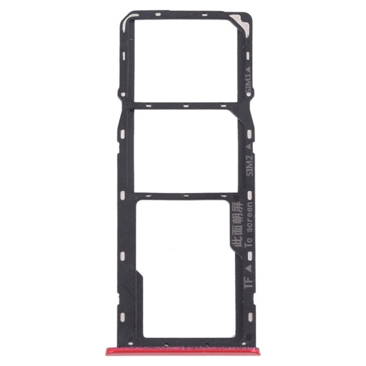For OPPO Realme C3 RMX2027, RMX2020, RMX2021  SIM Card Tray + SIM Card Tray + Micro SD Card Tray, For OPPO Realme C3