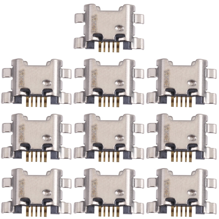 10 PCS Charging Port Connector for Huawei Enjoy Max, For Huawei Enjoy Max