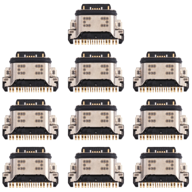 For vivo Z6 5G V1963A 10pcs Charging Port Connector, For vivo Z6 5G