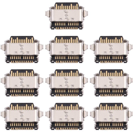 10 PCS Charging Port Connector for Motorola Moto One (P30 Play) XT1941, For Motorola Moto One (P30 Play)