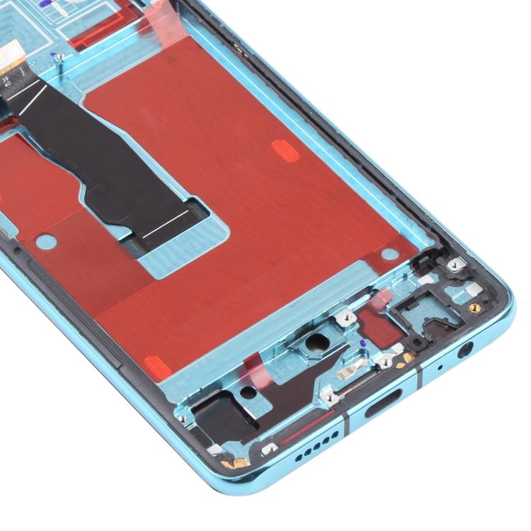 LCD Screen and Digitizer Full Assembly With Frame for Huawei P30, For Huawei P30, For Huawei P30 (Breathing Crystal)