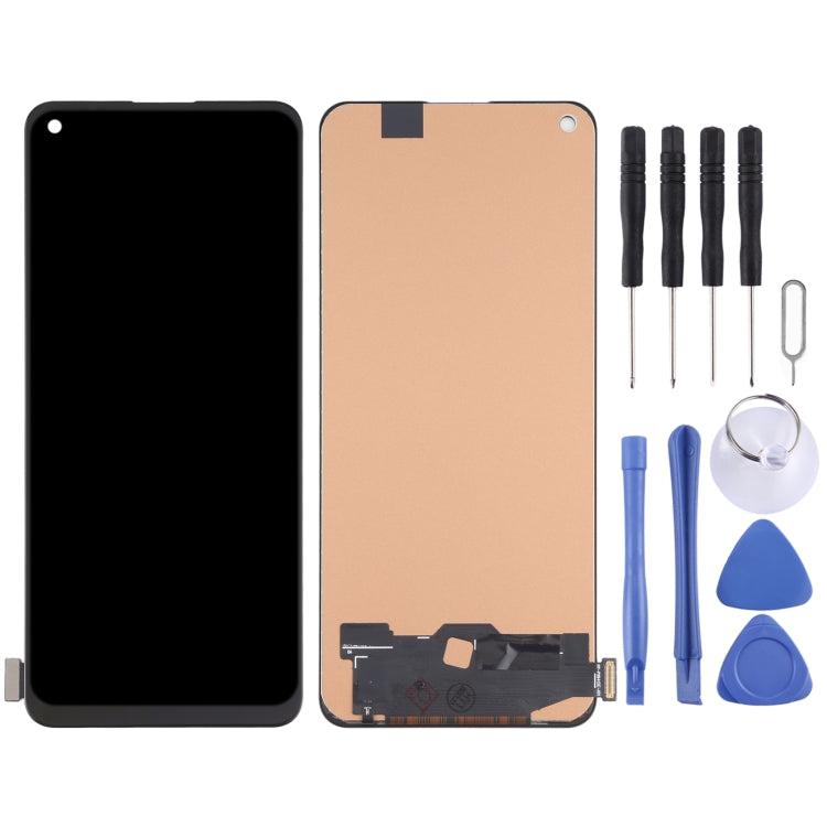 TFT Material LCD Screen and Digitizer Full Assembly (Not Supporting Fingerprint Identification) for OPPO F19 / F19 Pro / F19 Pro+ 5G CPH2219 CHP2219 CPH2285 CPH2213, For OPPO F19 / F19 Pro  (TFT)