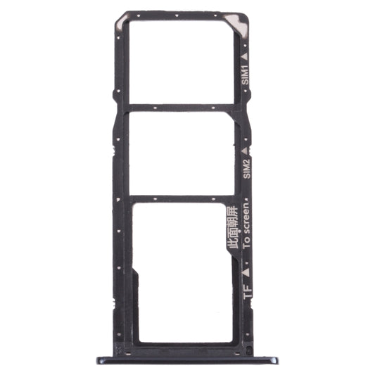 SIM Card Tray + SIM Card Tray + Micro SD Card Tray for Huawei Enjoy 8e, For Huawei Enjoy 8e