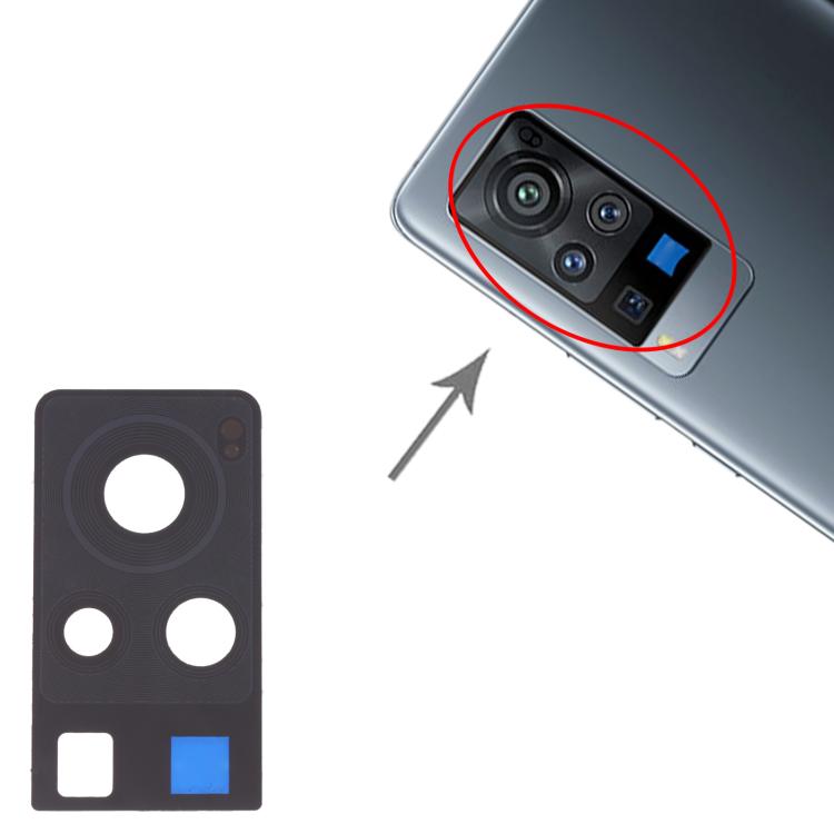 For Vivo X60 Pro V2047A, V2047 10pcs Back Camera Lens, For Vivo X60 Pro