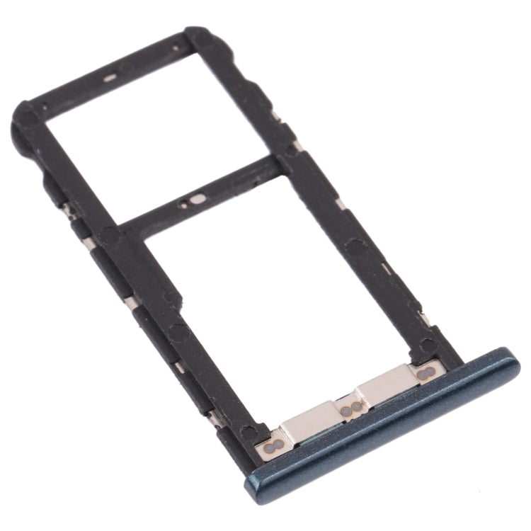 SIM Card Tray + SIM Card Tray / Micro SD Card Tray for ZTE Blade V10 Vita, For ZTE Blade V10 Vita, For ZTE Blade V10 Vita(Dark Green)