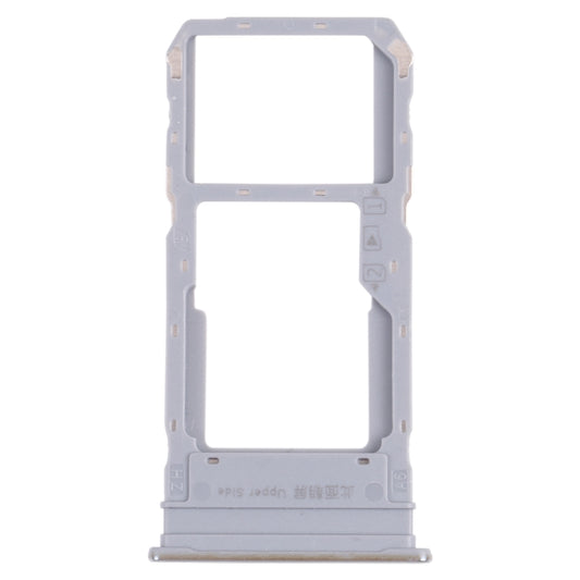 For vivo Y76s V2156A SIM Card Tray + SIM Card Tray / Micro SD Card Tray, For vivo Y76s