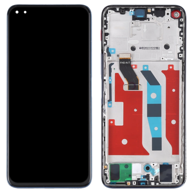 Original LCD Screen and Digitizer Full Assembly with Frame for Honor X20, For Honor X20, For Honor X20(Original)