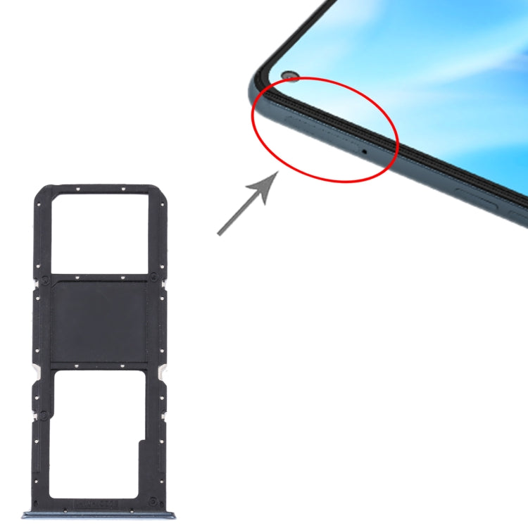 For OnePlus Nord N200 5G DE2118 / DE2117 SIM Card Tray + Micro SD Card Tray, For OnePlus Nord N200 5G Single SIM