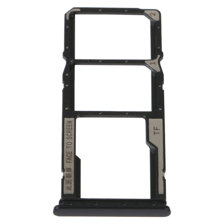 SIM Card Tray + SIM Card Tray + Micro SD Card Tray For Xiaomi Redmi 10C/Redmi 10 India/Poco C40, For Xiaomi Redmi 10C/Redmi 10 India/Poco C40