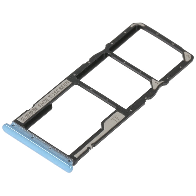 SIM Card Tray + SIM Card Tray + Micro SD Card Tray For Xiaomi Redmi 10 5G, For Xiaomi Redmi 10 5G