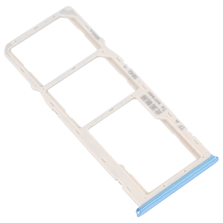 For OPPO A16K SIM Card Tray + SIM Card Tray + Micro SD Card Tray, For OPPO A16K