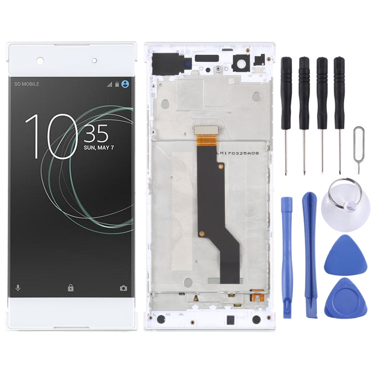 Original LCD Screen For Sony Xperia XA1 G3116 Digitizer Full Assembly with Frame, For Sony Xperia XA1(Original)