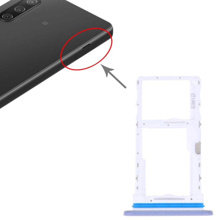 For Sony Xperia 10 IV Original SIM Card Tray + SIM / Micro SD Card Tray, For Sony Xperia 10 IV