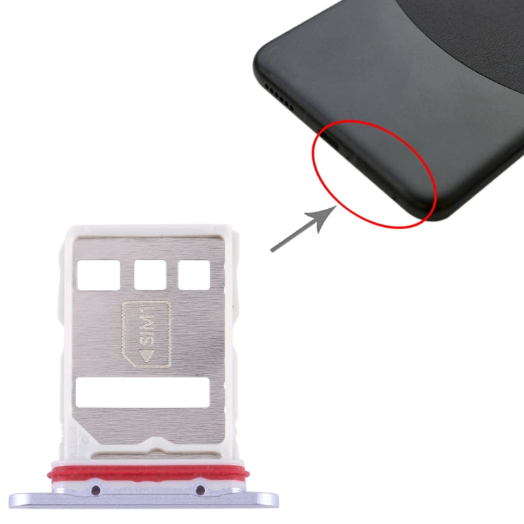 For Huawei Mate 60 SIM + NM Card Tray, For Huawei Mate 60