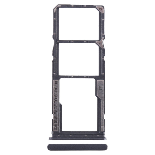 For Xiaomi Poco C55 SIM Card Tray + SIM Card Tray + Micro SD Card Tray, For Xiaomi Poco C55