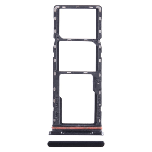 For Infinix Hot 10i X659B SIM Card Tray + SIM Card Tray + Micro SD Card Tray, For Infinix Hot 10i