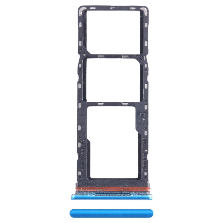 For Infinix Smart 6 X6511B SIM Card Tray + SIM Card Tray + Micro SD Card Tray, For Infinix Smart 6