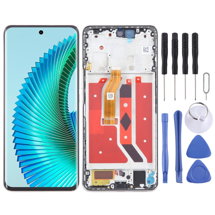 For Honor Magic6 Lite Original LCD Screen Digitizer Full Assembly with Frame, For Honor Magic6 Lite (Original)