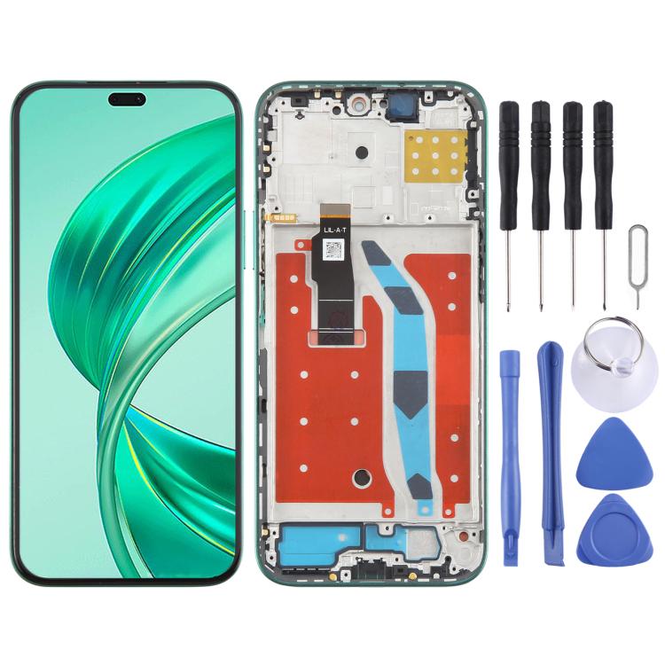 For Honor X8b Original LCD Screen Digitizer Full Assembly with Frame, For Honor X8b (Original)