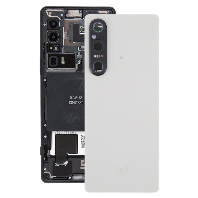 For Sony Xperia 1 V Original Battery Back Cover with Camera Lens Cover, For Sony Xperia 1 V(with Camera Lens Frame), For Sony Xperia 1 V(with Camera Lens)