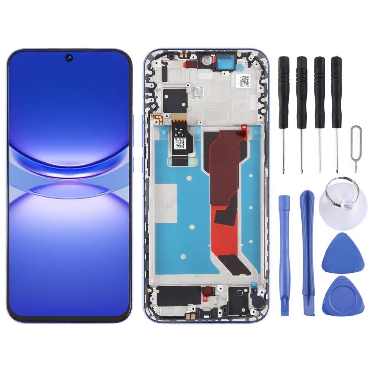 For Huawei nova 12 Lite Original LCD Screen Digitizer Full Assembly with Frame, For Huawei nova 12 Lite(Original)