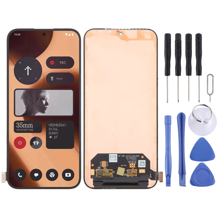 For Nothing Phone 2a Plus Original LCD Screen With Digitizer Full Assembly, For Nothing Phone 2a Plus(Original)