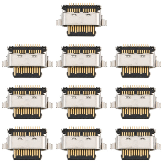 For Motorola Moto G60 / G60s 10pcs Charging Port Connector, For Motorola Moto G60 / G60s