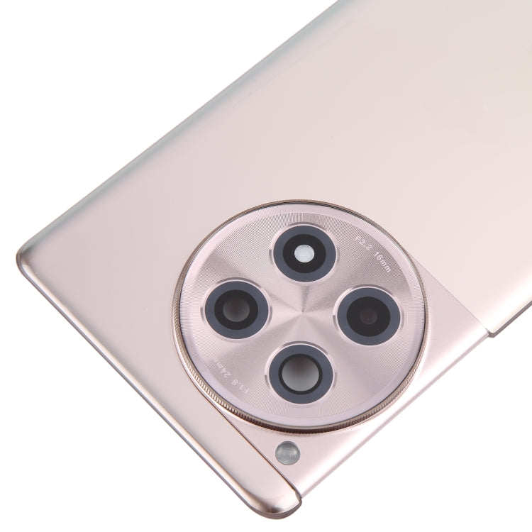 For OnePlus 12R Battery Back Cover with Camera Lens Cover, For OnePlus 12R(with Camera Lens Frame)