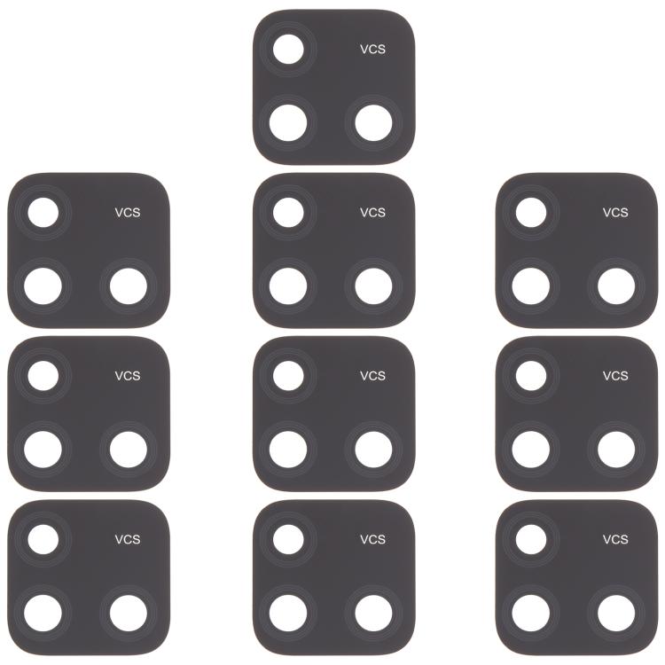 For vivo S18 Pro 10pcs OEM Back Camera Lens, For vivo S18 Pro