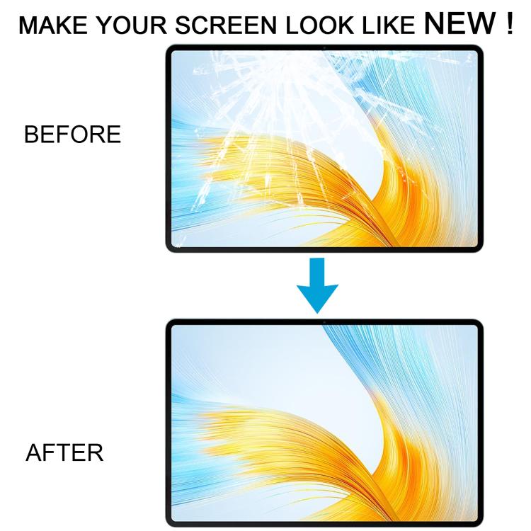 For Honor MagicPad 13 GDI-W09 Front Screen Outer Glass Lens with OCA Optically Clear Adhesive, For Honor MagicPad 13