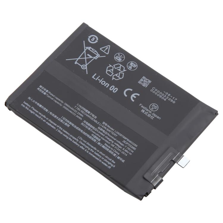 For ZTE Nubia Red Magic 8 Pro NX729J Li3928T89P8h603285 3000mAh Battery Replacement, For ZTE Nubia RedMagic 8 Pro