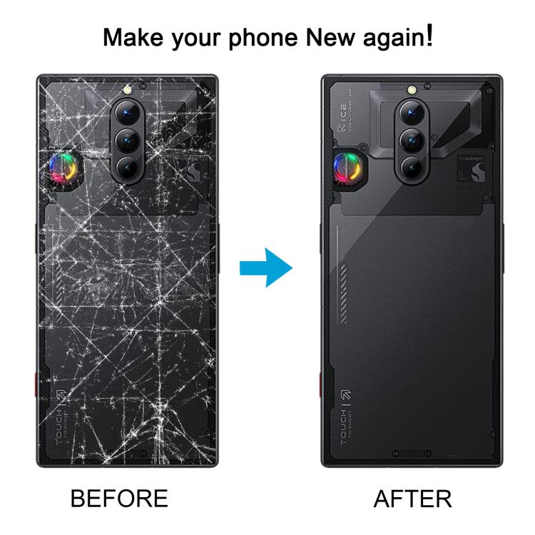 For ZTE nubia Red Magic 8S Pro NX729J Glass Battery Back Cover, For ZTE nubia RedMagic 8S Pro