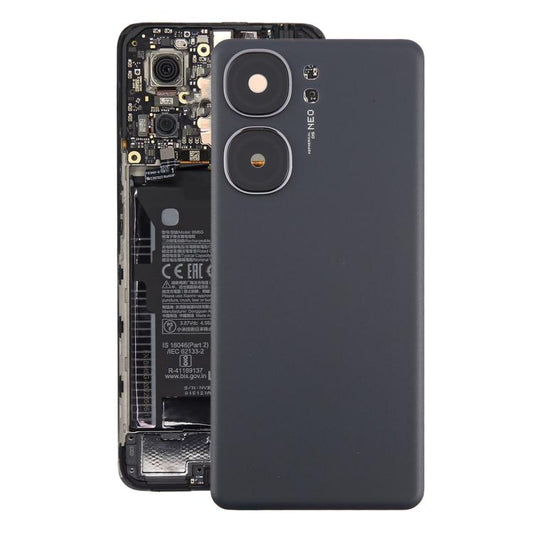For vivo iQOO Neo9 Pro Battery Back Cover with Camera Lens Cover, For vivo iQOO Neo9 Pro