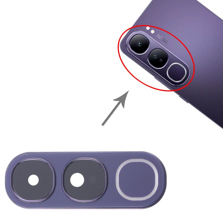 For vivo V40 Lite 5G IDN Version Rear Camera Lens Cover, For vivo V40 Lite 5G IDN Version