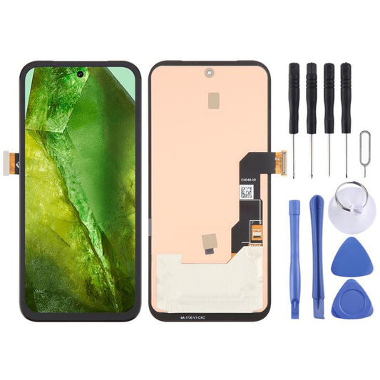 For Google Pixel 8a GKV4X G6GPR G576D OLED LCD Screen with Digitizer Full Assembly, For Google Pixel 8a