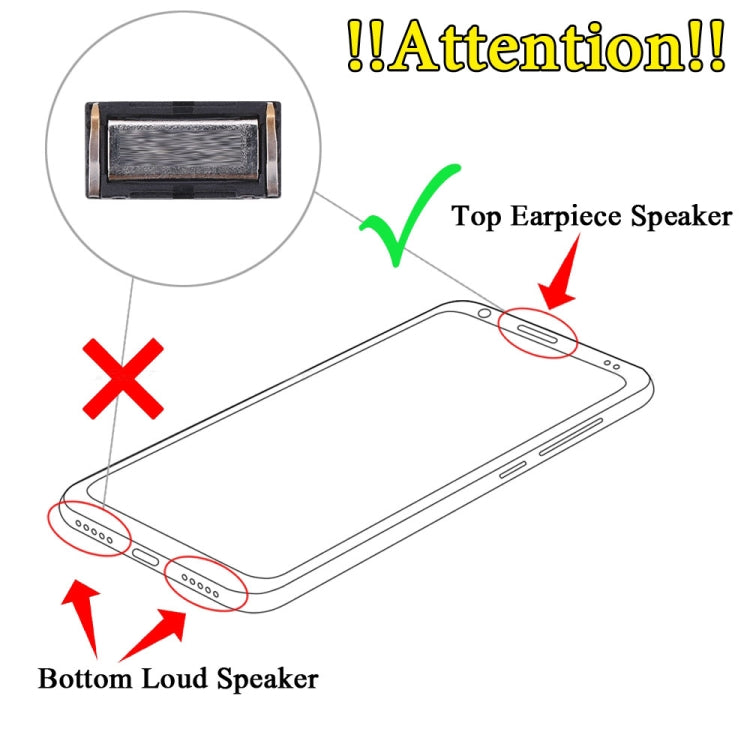 10 PCS Earpiece Speaker for Nokia 5.1, For Nokia 5.1